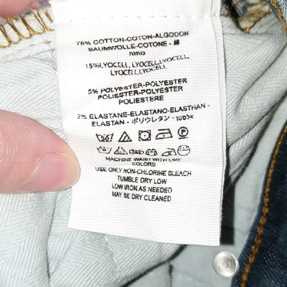 Free people Reagan skinny button front jeans Lt - Picture 8 of 8